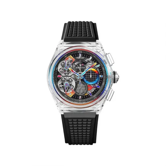 真力时/Zenith Defy 44.00 MM 蓝宝石 自动机械机芯 男表 04.9001.9020-49.R782