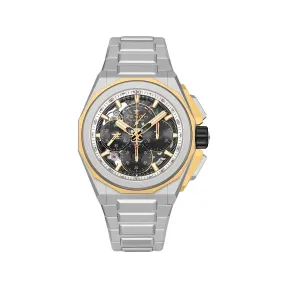 真力时/Zenith DEFY Extreme Carl Cox特别版 45MM Microblasted Steel & Yellow Gold 自动机械机芯 男表 06.9100.9004-21.I001