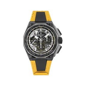 真力时/Zenith DEFY 系列 45 MM 碳纤维及钛金属 自动机械机芯 男表 10.9100.9004-1-23.I303