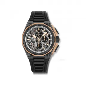 真力时/Zenith Defy Extreme 45.00 MM 玫瑰金、碳 自动机械机芯 男表 12.9100.9020-078.I200