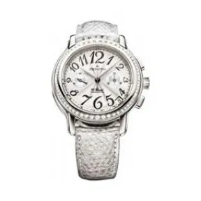 真力时/Zenith Chronomaster系列 不锈钢镶钻 自动机械机芯 男表 16.1230.4002-01.C508