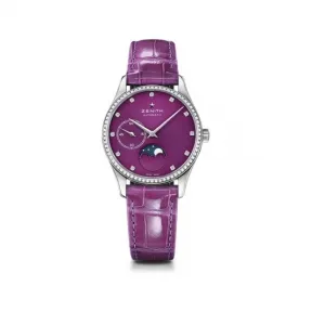 真力时/Zenith Elite 精钢 自动机械机芯 女表 16.2310.692-92.C750