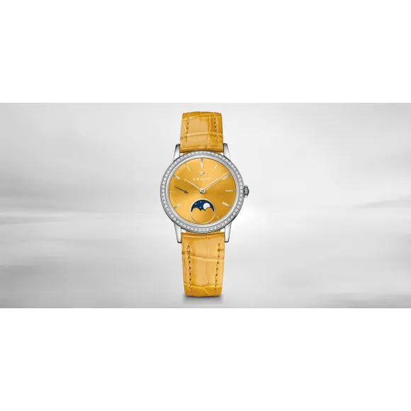 真力时/Zenith 菁英系列 精钢 自动机械机芯 女表 16.2331.692-74.C815