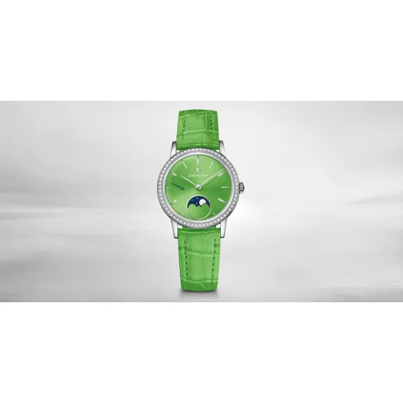 真力时/Zenith 菁英系列 精钢 自动机械机芯 女表 16.2332.692-64.C816