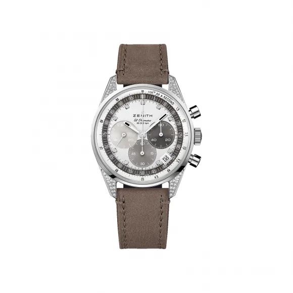 真力时/Zenith CHRONOMASTER系列 38MM 精钢  16.3200.3600-03.C906