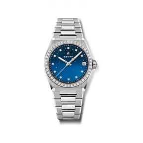 真力时/Zenith DEFY系列 精钢 36毫米 MM 男表 16.9200.670-01.MI001