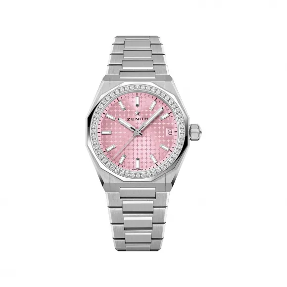 真力时/Zenith DEFY 系列 36 MM 精钢 自动机械机芯 男表 16.9400.670-18.I001