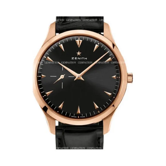 真力时/Zenith 菁英系列 18k玫瑰金 自动机械机芯 女表 18.2010.681-21.C493