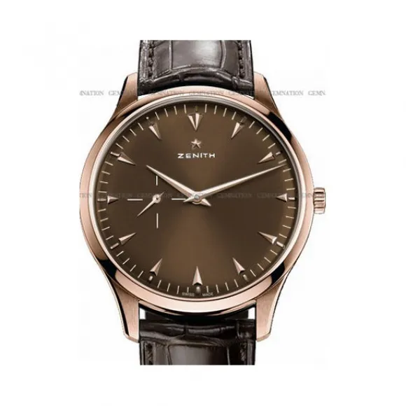 真力时/Zenith 传承 18k玫瑰金 自动机械机芯 男表 18.2011.681-75.C498