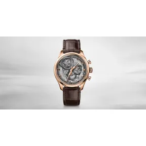 真力时/Zenith Chronomaster 18k玫瑰金 自动机械机芯 男表 18.2281.4035-98.C713