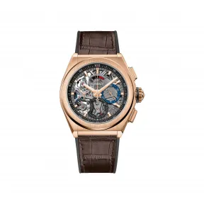 真力时/Zenith Defy系列 18k玫瑰金 自动机械机芯 男表 18.9000.9004-71.R585