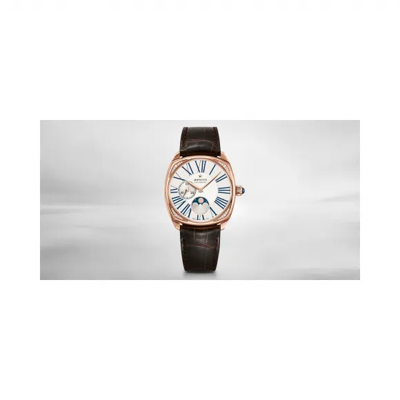 真力时/Zenith Star系列 玫瑰金，镶钻 自动机械机芯 女表 22.1925.692-01.C725