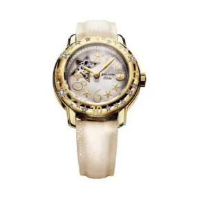 真力时/Zenith 18K黄金 自动机械机芯 女表 23.1223.68-81.C536