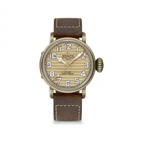 真力时/Zenith Pilot 45.00 MM 钛、青铜 手动机械机芯 男表 29.2438.679-88.C753