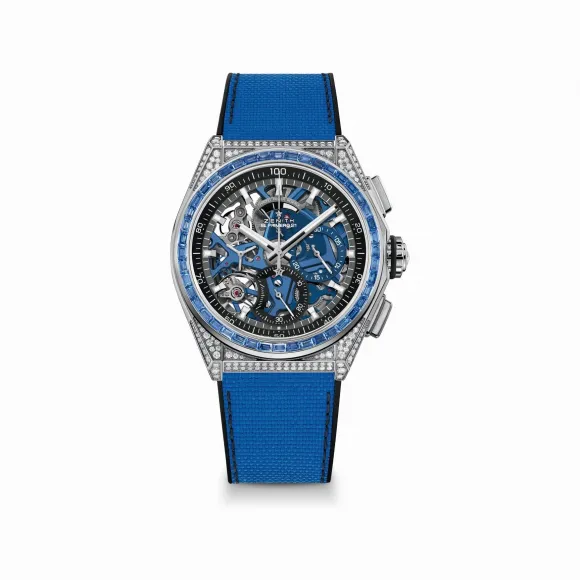 真力时/Zenith Defy 44.00 MM 不锈钢 自动机械机芯 男表 32.9006.9004-06.R918
