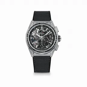 真力时/Zenith Defy 44.00 MM 不锈钢 自动机械机芯 男表 32.9009.9004-09.R921