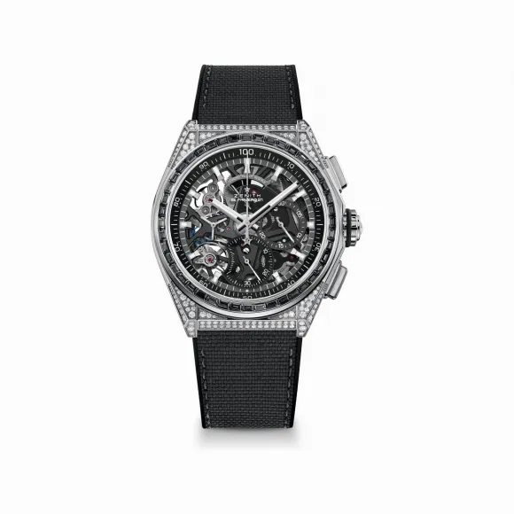 真力时/Zenith Defy 44.00 MM 不锈钢 自动机械机芯 男表 32.9009.9004-09.R921