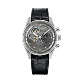 真力时/Zenith El Primero系列 铂金 自动机械机芯 男表 40.2028.4021-91.C496