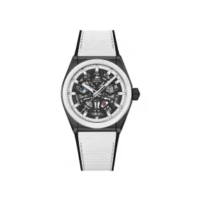 真力时/Zenith DEFY系列 Matte Ceramic & white ceramic bezel 41毫米 MM 男表 49.9005.670-11.R943