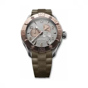 真力时/Zenith Defy Classic 拉丝不锈钢和18K玫瑰金 自动机械机芯 男表 86.0516.685-01.R650