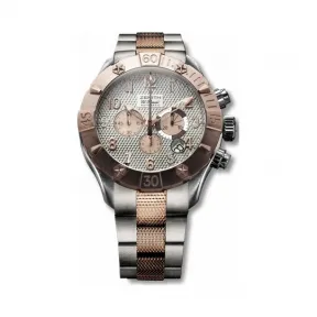 真力时/Zenith Defy Classic 拉丝不锈钢和18K玫瑰金 自动机械机芯 男表 86.0516.4000-01.M517