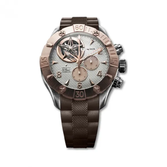 真力时/Zenith Defy Classic 18kt 玫瑰金/精钢 自动机械机芯 男表 86.0526.4035-01.R650