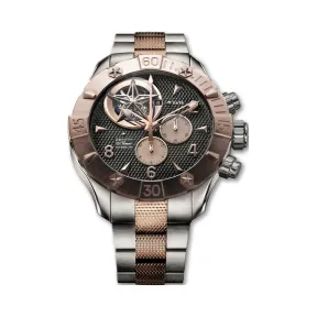 真力时/Zenith Defy Classic 18kt 玫瑰金/精钢 自动机械机芯 男表 86.0526.4035-21.M527