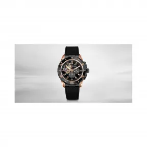 真力时/Zenith El Primero系列 玫瑰金表壳，覆以DLC（类钻碳）涂层钛金属按钮、表冠、表耳链环及表背 自动机械机芯 男表 86.2060.4061-21.R573