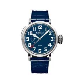 真力时/Zenith 飞行员系列 磨砂钛金属 自动机械机芯 男表 95.2430.693-51.C751