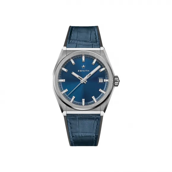 真力时/Zenith Defy系列 磨砂钛金属 自动机械机芯 男表 95.9000.670-51.R584