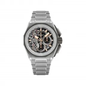 真力时/Zenith DEFY 系列 45 MM 磨砂钛金属 自动机械机芯 男表 95.9100.9020-78.I001