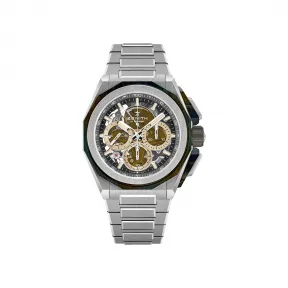 真力时/Zenith DEFY系列 45MM 钛金属和鹰眼石 自动机械机芯 男表 95.9200.9004-77.I001