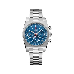 真力时/Zenith CHRONOMASTER 系列 37 MM 磨砂钛金属 自动机械机芯 男表 95.A3818.400-51.M3818