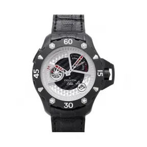 真力时/Zenith 日期显示 不锈钢-钛金属 自动机械机芯 男表 96.0515.685-21.C648