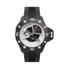 真力时/Zenith 日期显示 不锈钢-钛金属 自动机械机芯 男表 96.0515.685-21.R642