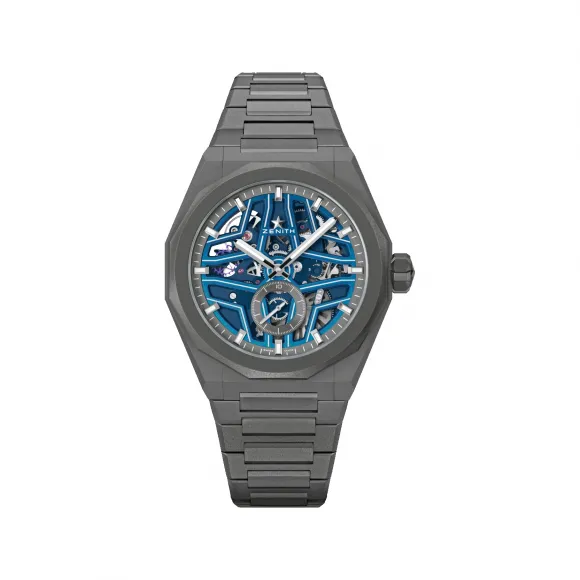 真力时/Zenith DEFY Skyline Skeleton Night Surfer镂空天际腕表限量版 97.9300.3620-79.I001