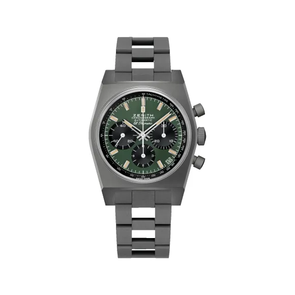 真力时/Zenith CHRONOMASTER旗舰系列El Primero Safari复刻版腕表  97.T384.400-57.M384