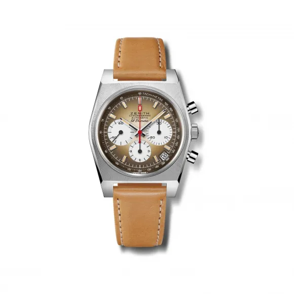 真力时/Zenith Revival 37.00 MM 不锈钢 自动机械机芯 女表 Ref-03.A384.400-385.C855