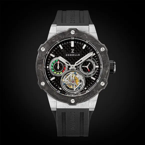 佐贝洛/Zorbello T1 系列 45MM 不锈钢 自动机械机芯 男表 ZBAB001