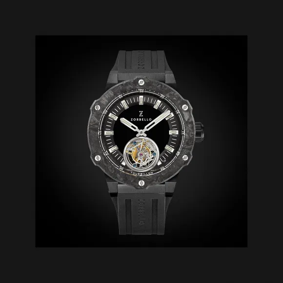 佐贝洛/Zorbello T2 系列 45MM 不锈钢 自动机械机芯 男表 ZBAC003