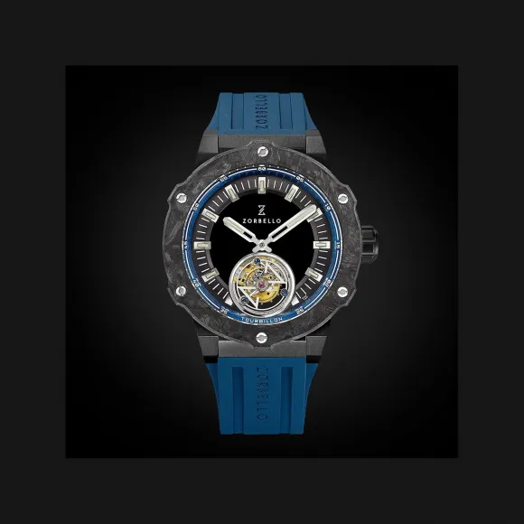 佐贝洛/Zorbello T2 系列 45MM 不锈钢 自动机械机芯 男表 ZBAC005