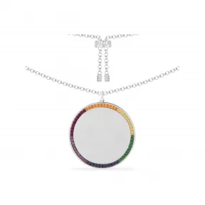 APM 彩虹银色 项链 AC5197M