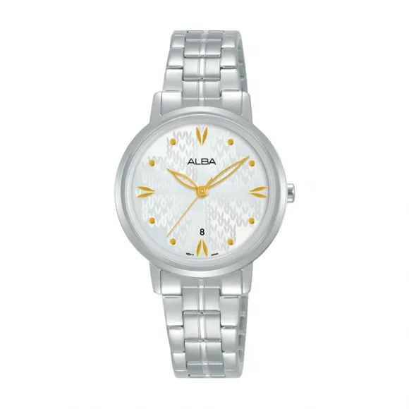 雅柏/Alba 30MM 不锈钢表壳 女表 AH7Z05X1