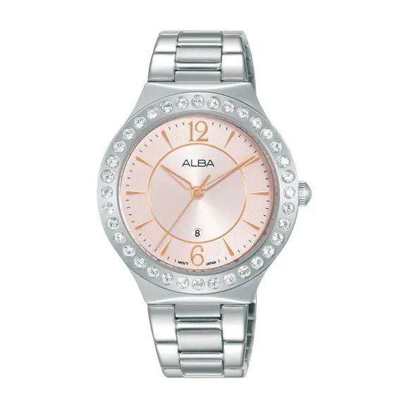 雅柏/Alba 35MM 不锈钢表壳 女表 AH7Z95X1