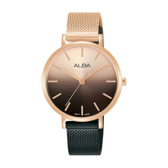 雅柏/Alba 34MM 不锈钢表壳 女表 AH8864X1