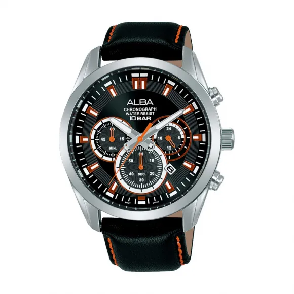 雅柏/Alba 43MM 不锈钢表壳 男表 AT3H65X1