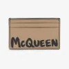 亚历山大麦昆/Alexander McQueen McQueen Graffiti卡包 男士 6021441AAH59581