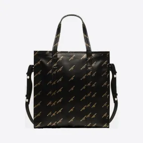 巴黎世家/Balenciaga Bazar小号购物包 - BLACK / GOLD | 女士BBazar手袋 443096-D8M1N-1080