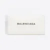 巴黎世家/Balenciaga 横版全拉链钱包购物包 - 白色 | 女士长款全拉链钱包 490625-DLQ0N-9002