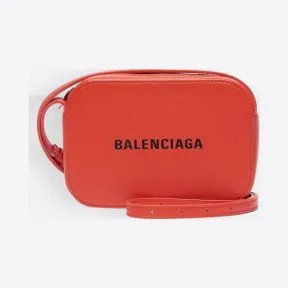 巴黎世家/Balenciaga 女士 红色 超小号日常摄影包 | Balenciaga 552372-DLQ4N-6561